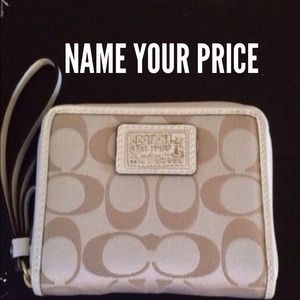 Coach wallet.