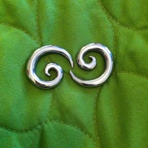 0g Spiral Earrings