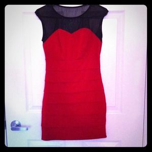 🚫HOLD🚫Party Black Red Dress!!!