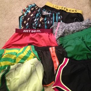 ON HOLD.  Nike and Under Armour Shorts