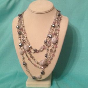 Lia Sophia Sugar Plum Statement Necklace