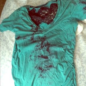 SOLD in bundle Affliction top