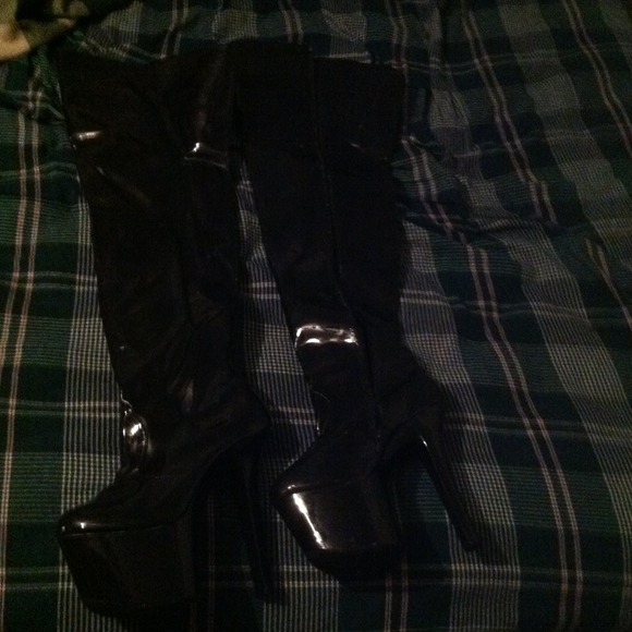 Ellie thigh high boots