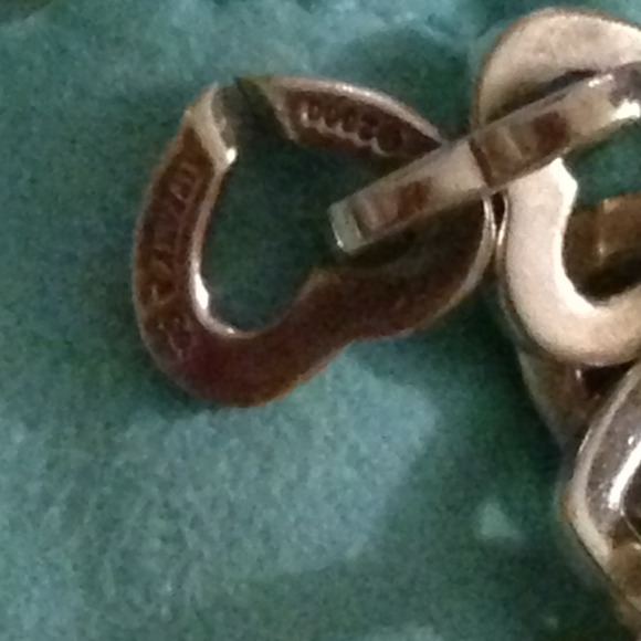 Authentic Tiffany Heart bracelet with gold heart - Picture 2 of 4