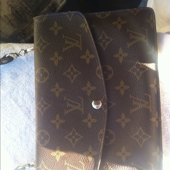 LOUIS VUITTON VINTAGE MONOGRAM DOUBLE RABAT