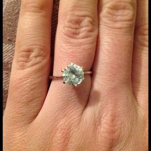 ( ON HOLD) Sapphire engagement ring