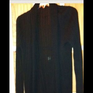 Eddie Bauer Long Black Sweater