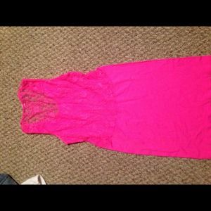 Very cute hot pink dress - XS