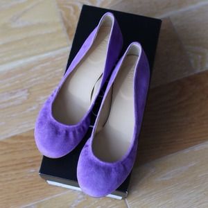 BNIB Purple/ Lavender J.Crew Cece Flats SZ 6