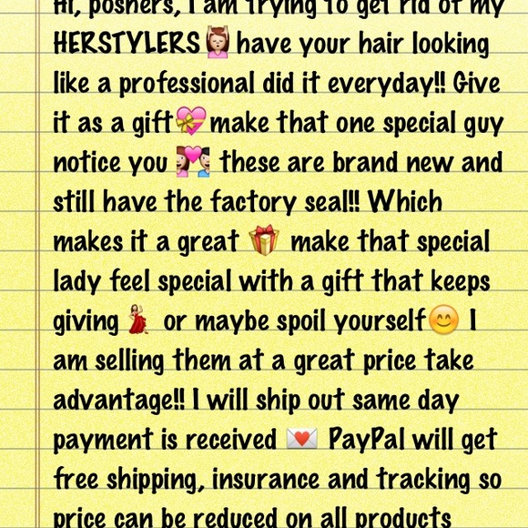 Deals!!! Herstylers - Picture 1 of 1