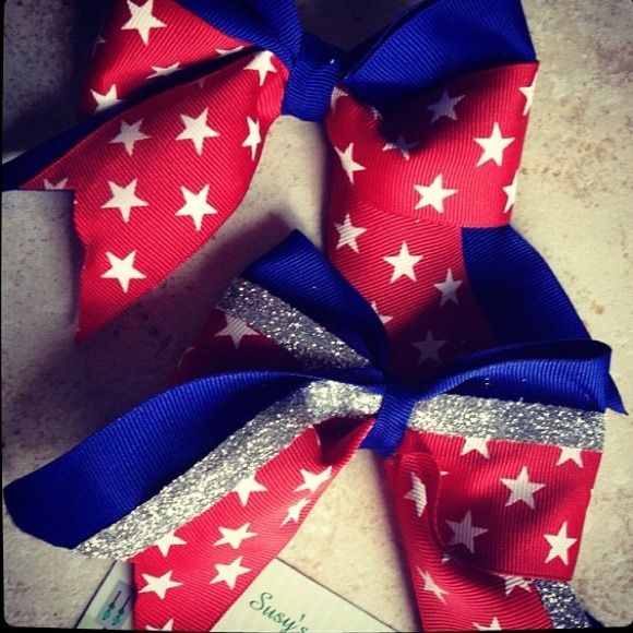 Fourth of July bows! $5 each