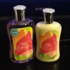 Sweet pea bath and body