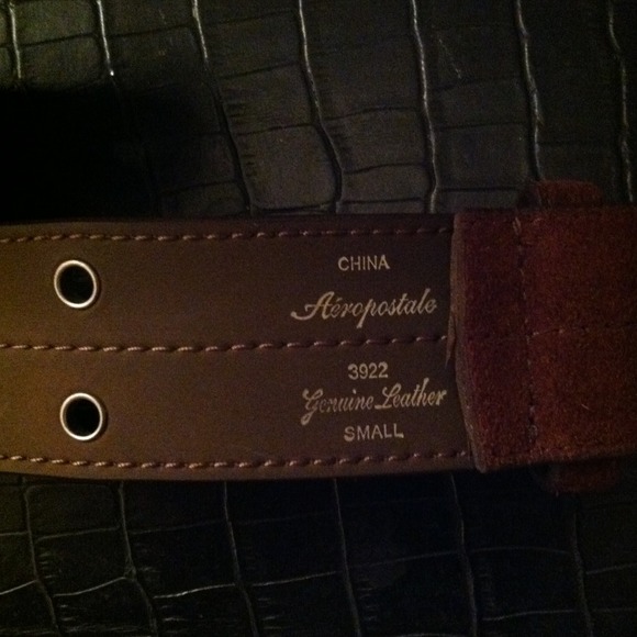 🔴Sold In BUNDLE🔴🔴💢New Real Suede Size Sm Belt - Picture 2 of 4