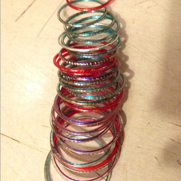 ❌SOLD❌Authentic Indian Glass Bangles SMALL - Picture 3 of 4