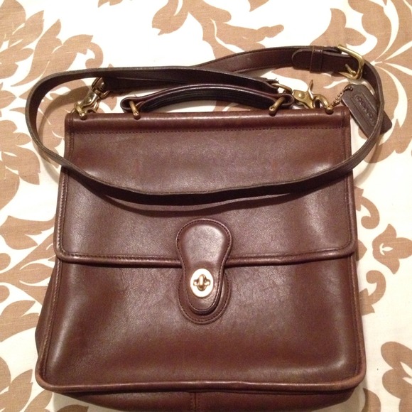 ****SOLD****Vintage Coach cross-body bag!!!
