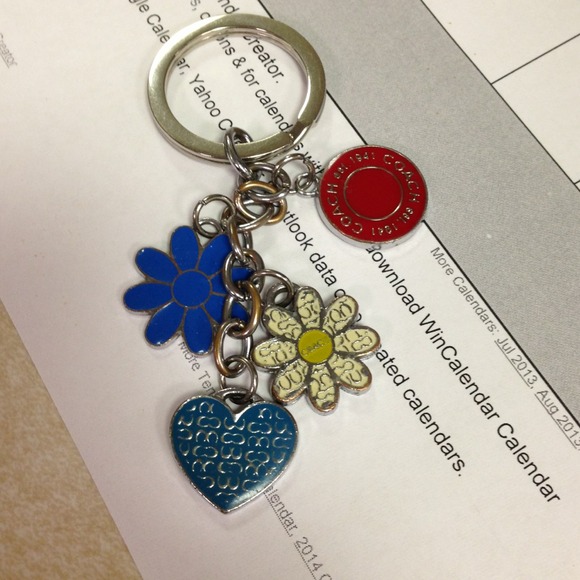 Coach keychain authentic