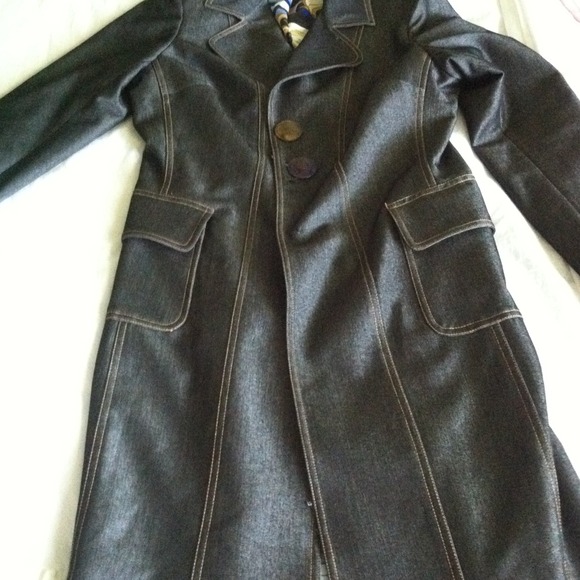 Coat long light weight great for cool spring