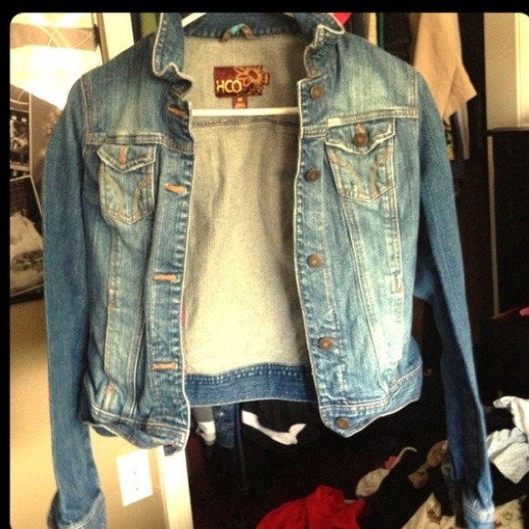 Holister Blue jean jacket