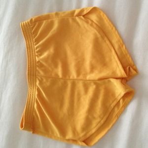 Gold Micro-Poly short