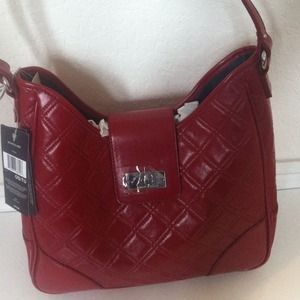 SOLD-NWT- Tommy Hilfigher Tote- Leather