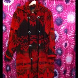 Gorgeous Aztec coat