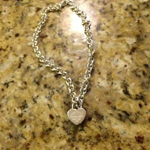 Sterling silver 925 tiffany&co necklace.