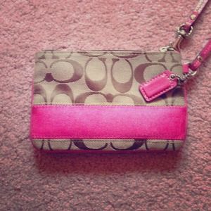 Brand new Coach wristlet