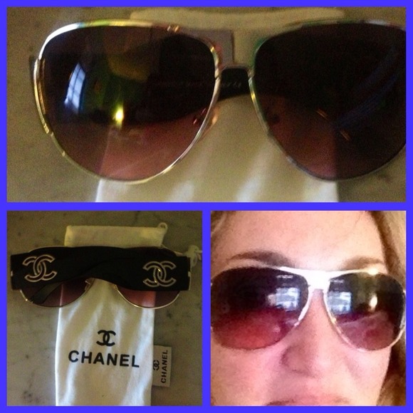 CHANEL inspired no scratches on glass aviator
