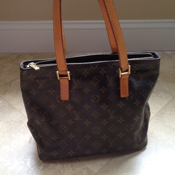 Authentic Louis Vuitton Cabas Piano Bag