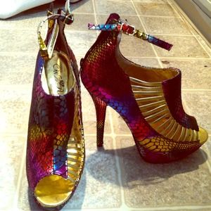 Fashion statement high stiletto