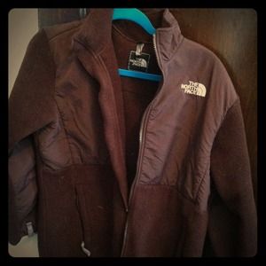Girls xlarge north face fleece jacket