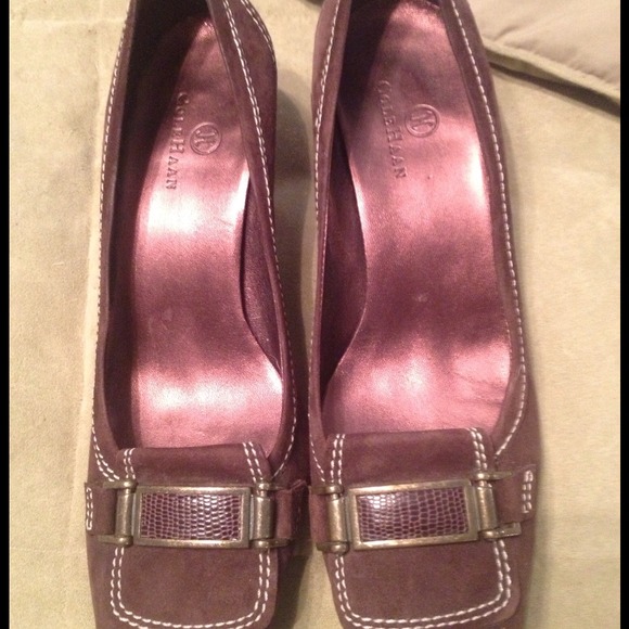 Brown Cole Haan dress shoes