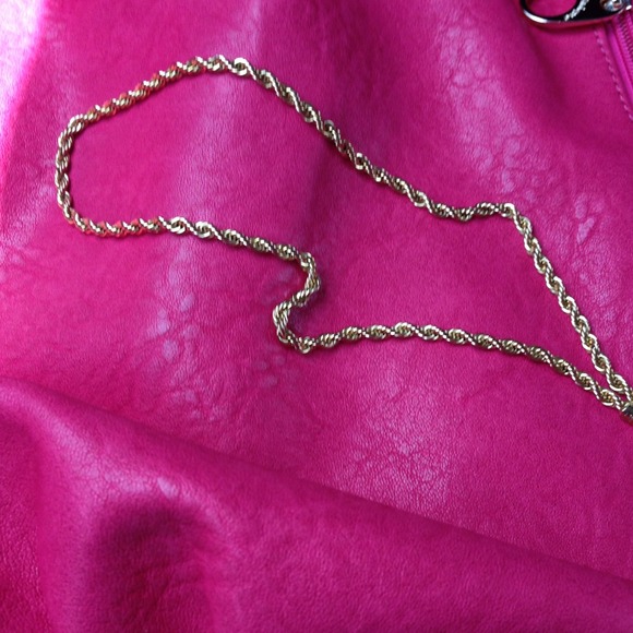 Gold necklace