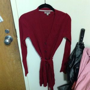 Red Burberry Sweater