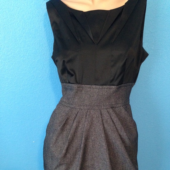SOLD IN BUNDLE........Black and gray dress.