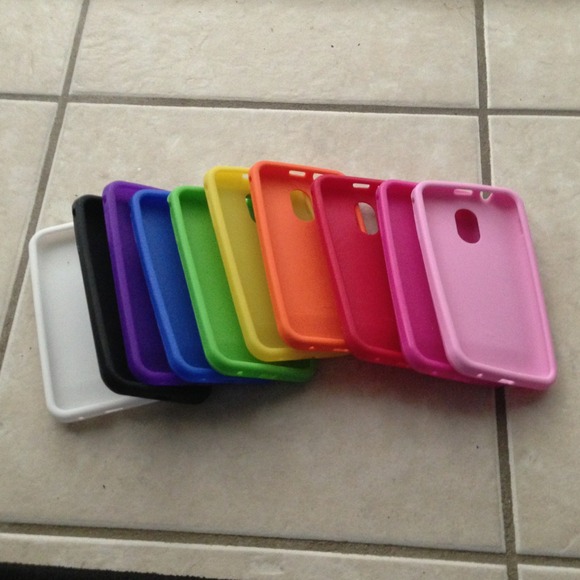 TEN jelly galaxy S 2 cases!
