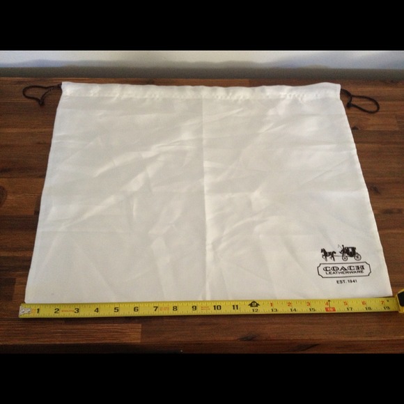 ❌ SOLD ❌Two Authentic Coach Dust Bags