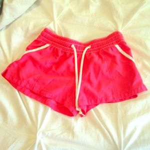 Old Navy Hot Pink Board Shorts Coverup