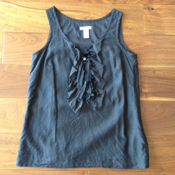 BUNDLED@pamelasheldon J Crew Alice ruffled tank - Picture 2 of 4