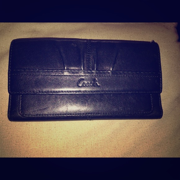 Black Coach Wallet