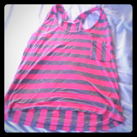 Neon Striped tank