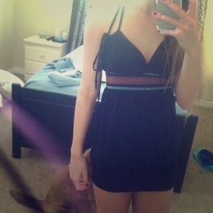 Dress/cover up , fitted at the bottom