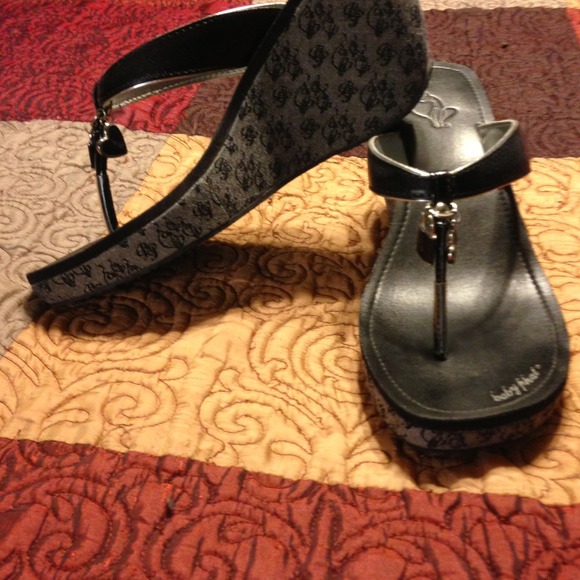 Baby Phat wedge sandals