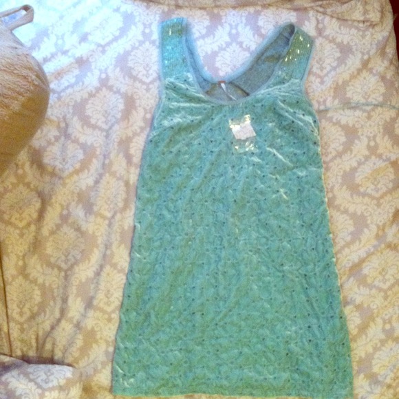 SOLD!!! NWT Free People Dress in Mint/Menth