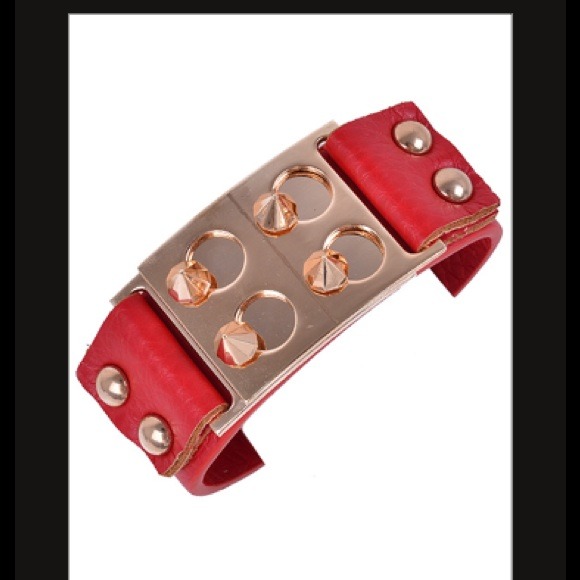 Red cuff bracelet - HOT!❤