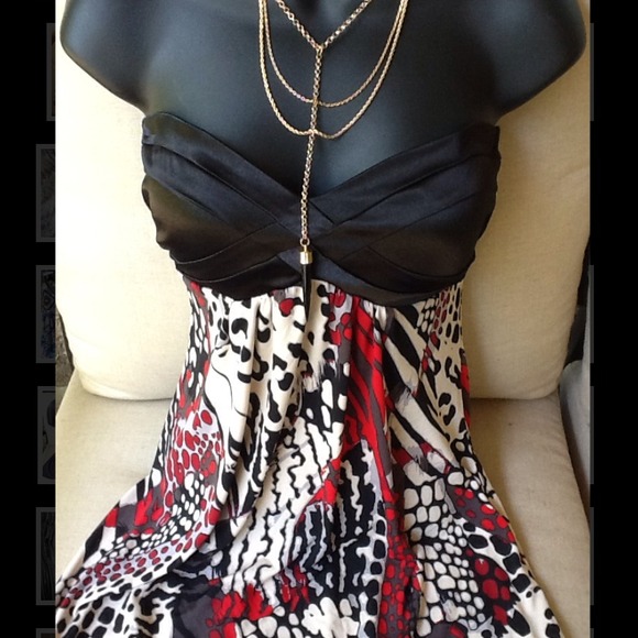 BISOU BISOU Dresses & Skirts - BISOU BISOU (Michele Bohbot) Strapless dress