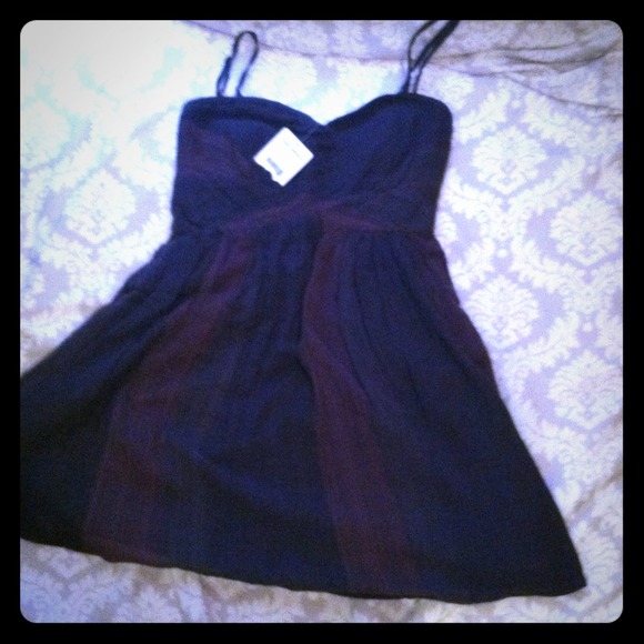 SOLD! NWT Free People Plum Combo Dress
