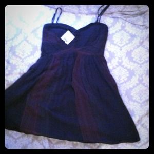 SOLD! NWT Free People Plum Combo Dress