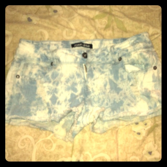 Ocean drive denim shorts