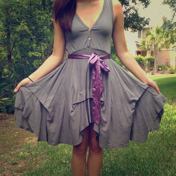 Modcloth grey dress